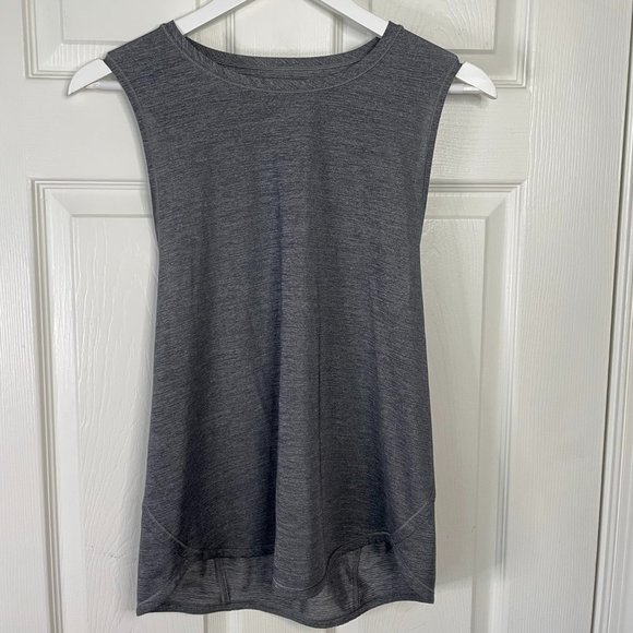 Lululemon Grey In A Cinch Tank Heathered Slate - Picture 2 of 4